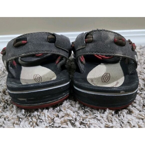 Keen Uneek Two Cord Bungee Brown Red Slingback Sandal Sz 10 Hiking Outdoors main image 4